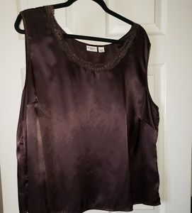 Beautiful blouse in brown size 22/24